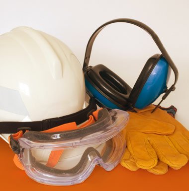Head Protection, Eye Protection, Hearing Protection, Safety Gloves